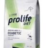 Prolife Vet Dog Diabetic Sensitive Medium e Large è un alimento secco dietetico formulato per cani di taglia media e grande affetti da diabete mellito.