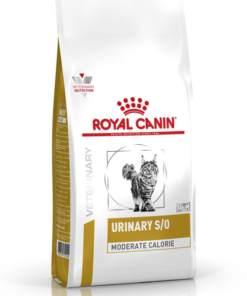 Royal Canin Urinary S/O Moderate Calorie è un alimento secco per gatti,adatto per la dissoluzione e la riduzione di recidive dei calcoli di struvite.