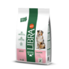 Libra Adult Salmone è un gustoso alimento secco completo ed equilibrato con salmone, che costituisce  una fonte ottimale di proteine, ideale per cani adulti.