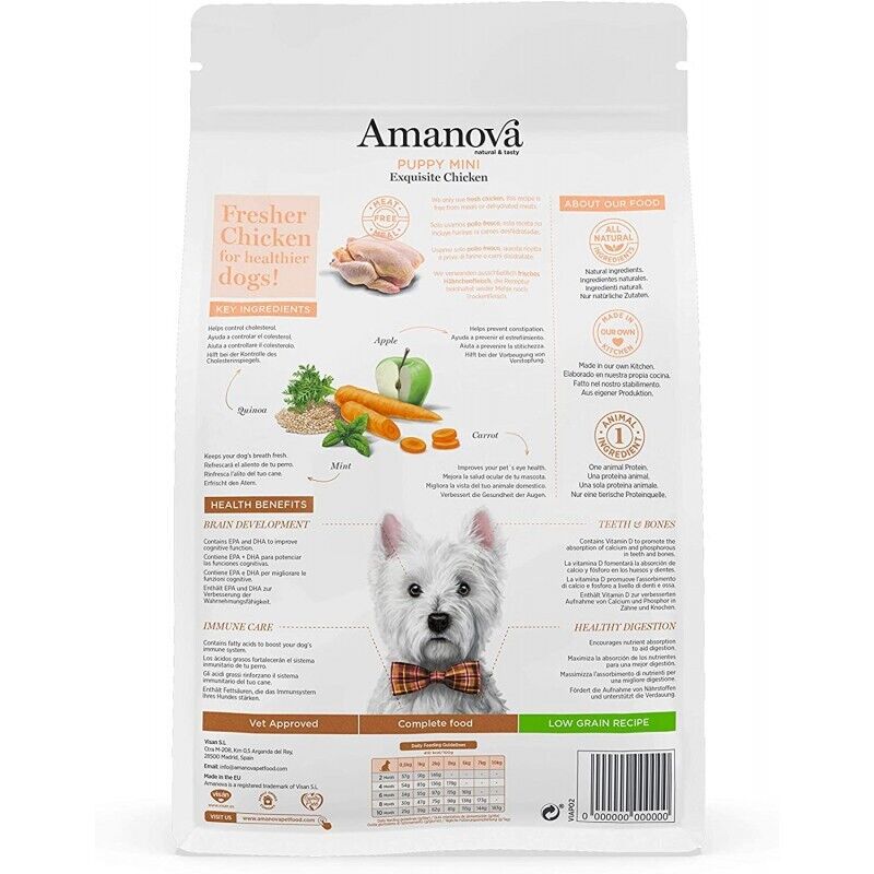 amanova puppy mini pollo
