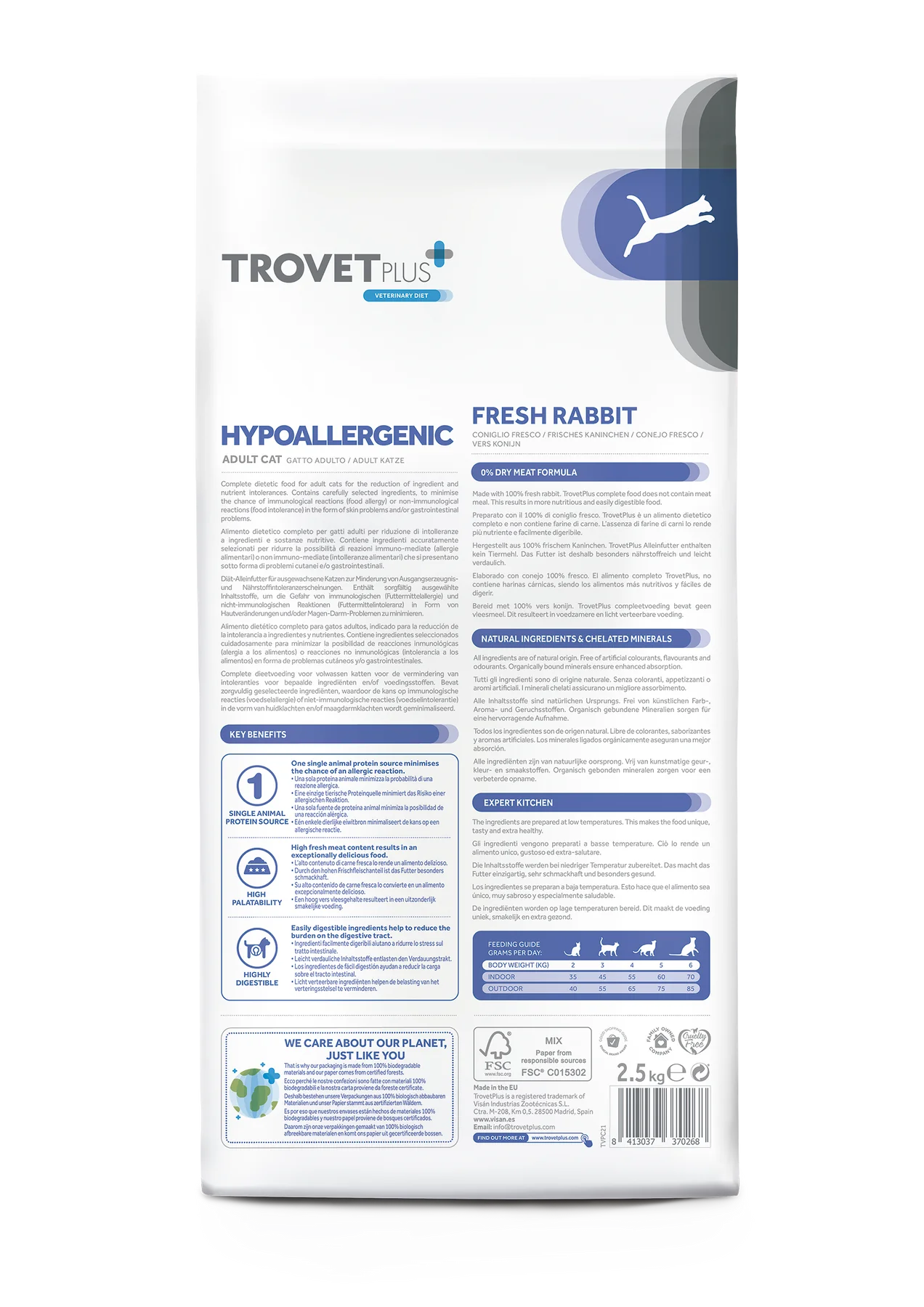 Trovat Hepoallergenic Coniglio Fresco2