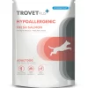 Trovet Plus Umido Hypoallergenic Adult Umido al Salmone Fresco è un alimento umido ipoallergenico per cani con allergie o intolleranze alimentari.