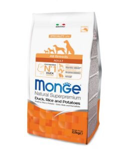 Monge All Breeds Adult Monoprotein Anatra