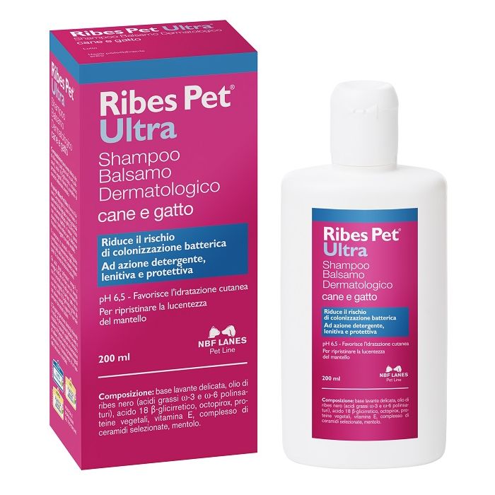 932220205-ribes-pet-ultra-shampoo-dermatol NBF Ribes Pet Shampoo Dermatologico 200 ml