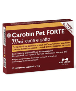 NBF Carobin Pet FORTE Mini cane e gatto 15 compresse